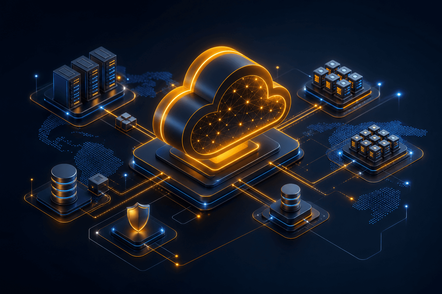 Cloud Engineers technology illustration