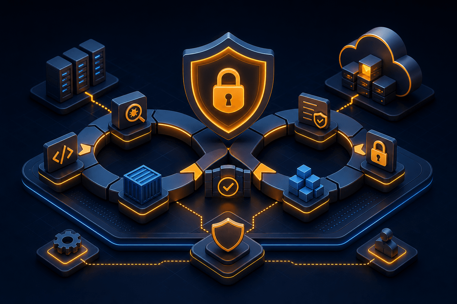 DevSecOps Engineers technology illustration