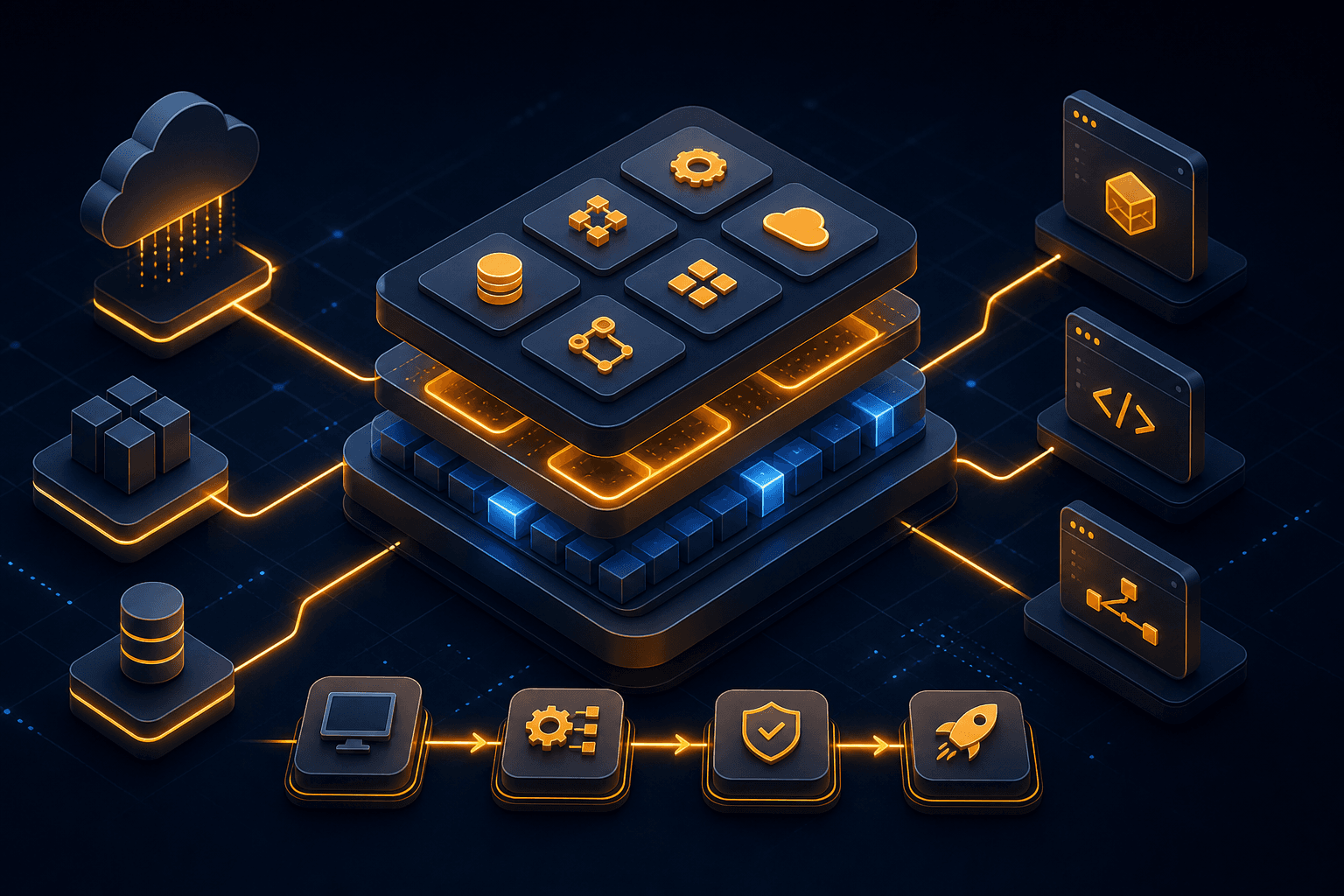 Platform Engineers technology illustration